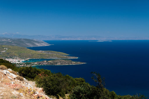 Golfe saronique en Grèce